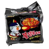 在飛比找蝦皮商城優惠-【HOLA】韓國三養火辣雞肉風味鐵板炒麵5袋入