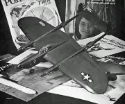 Stunt Plans: Lockheed P-38 Lightning by Bill Suarez (1966)