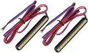HAWILLOSCH Led Turn Signal Bulbs for Motorbike 2pcs Set Brake Light Daytime Running Light License Plate Illumination