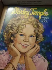 Vintage Shirley Temple Paper Doll Book by Whitman 1976