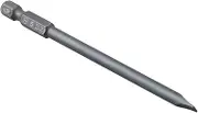 Blue Alloy Steel Flat Head Magnetic Screwdriver Bit, 100mm Long, Set of 4 DIY Tool (SL5.0)