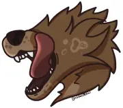 Furry Maw Sticker