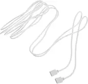 WOONEKY 3M Double Ended RGB LED Light Strip Extension Cable for SMD 5050 3528 4 Pin Connector Flexible RGB Light Cord for Easy Connection of LED Light Strips
