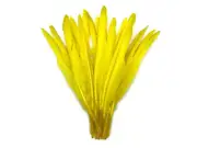1/4 Lb. Yellow Goose Pointers Long Primary Wing Wholesale Feather Costume Craft