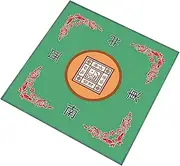 Mahjong Mat Card Table Cloth, Mahjong mat Anti Slip and Noise Reduction Mahjong Accessories Tablecloth Game Poker Game Mat for Card Board and Tile Games