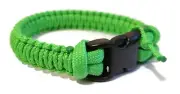 Paracord Bracelet 550 Lime Green/Lime Green Micro Cord U.S. Seller - Handmade