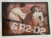 STAR WARS PRINCESS LEIA R2-D2, USPS OFFICIAL PRE STAMPED POSTCARD