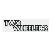 Two Wheelers - Bar - decal BLACK - Old school bmx