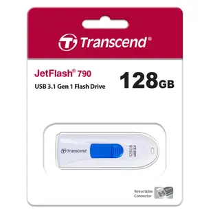 創見 JetFlash790 32G 64G 128G 256G USB 3.1 高速 隨身碟 廠商直送