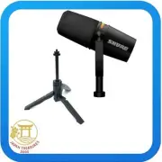 Podcast USB-C XLR Output Cardioid Dynamic Microphone SHURE MV7+-KJ Black