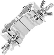 Kisangel Light Truss Clamp Double Clamp for Stage Setup for Secure Lighting Installation for Moving Head Lights and Spotlight Use