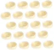 HYTROVE 20Pcs Artificial Bird Nests for Landscape Decor Creative Home and Garden Adornments Lightweight and Durable for DIY Micro Landscape for Offices and Malls