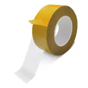 Heavy Duty Double-Sided Tape for Crafts, Thin Clear Acrylic Adhesive, 1Inch x 50