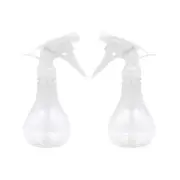 2x Multipurpose Spray Bottle 300ml Refillable Water Sprayer Dispenser Container