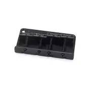 KD By AxLabs Vintage Style Bass Bridge - 4-Screw, 4-String - Satin Black