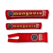 Mongoose Nylon pad set - RED 1984-1985 - old school bmx