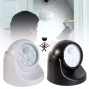 360° PIR Motion Sensor LED Outdoor Security Garden House Welcome Light Battery