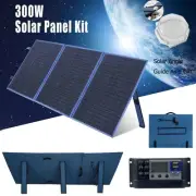 12V 300 Watt Solar Blanket Kit 300W Folding Solar Panel Mat Mono USB Controller