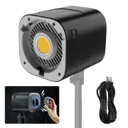 100W LED Video Light, COB Daylight Continuous Output Lighting with Magnetic W...