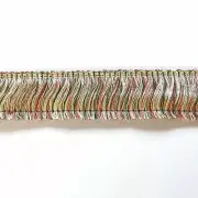 Spring Pastel High Quality Decorative Brush Fringe Trim by the yard
