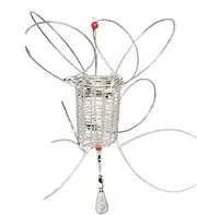 Crab Catcher - Fishing Catching Tool for Shrimping - Portable Net Basket Fishing Trap for Minnows, Crawfish, Shrimp, Crab
