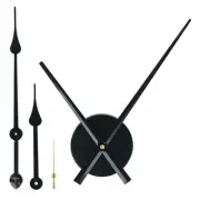 2 Pair Long Hands with 3D Clock Movement DIY Large Wall Clock Quartz Clock Me...