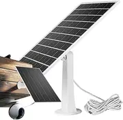 Solar Panels - Outdoor Solar Panel Charger for Camera | Type-C Portable Charger Accessories 9.84ft Cable Power Supplies for Phones, Battery & Camping