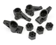 HPI Bullet/WR8 SPINDLE/REAR HUB CARRIER SET HPI101208 NIB