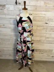 NWT Anthropologie size 8 midi dress by eva Franco cotton has pockets