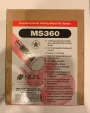 Niles MS-360 Omni-Directional Ceiling-Mount IR Sensor NEW
