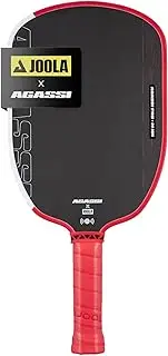 JOOLA Pro IV Pickleball Paddle - Tech Flex Power - Elongated Shape for Power & Spin - Propulsion Core Increases Speed & Touch - Select Perseus Agassi GRAF Shapes - UPA-A and USAP Approved - NFC Chip