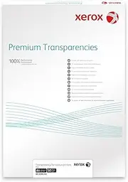 Xerox 003R98202 Pack of 100 Clear Plastic A4 Sheet for Laser and Colour Laser Printers (German Import)