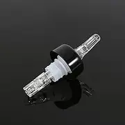 Measured Liquor Pourer Dispenser - 50mL Measured Bottle Take/Attempt Pourer for Whisky Liquor Home - Fast Accurate Pour Spout (White)