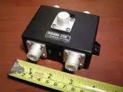 4-WAY HF ANTENNA SPLITTER COMBINER RX , 0.1-50 MHz , SO-239 connectors