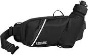 CamelBak Podium Flow Bike Hydration Belt - Easy Access Bottle Pocket - Podium Dirt Series Bottle - Adjustable Waist Buckle - Secure Zipper Pocket - Riding Belt - 21 Ounce