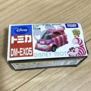Disney Tomica Cheshire Cat DM-EX05 Mini Car Tap Pink Alice in Wonderland Toy