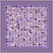 LAVENDER LADIES - 109" x 109" - Quilt-Addicts Pre-cut Patchwork Quilt Kit King