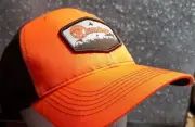 NEW Runnings Federal Premium Ammunition Neon Orange Hunting Ball Cap Hats 2022