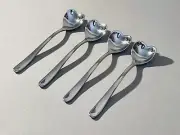 Alessi Big Love Coffee Spoons 10cm in Silver 4pcs | Spoon Set
