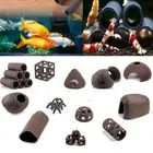 AQUARIUM FISH SHRIMP TUBE CUBES STAR CLAY SHELTERS HIDING AND BREEDING CAVE