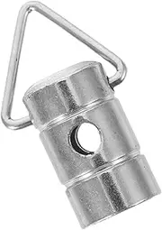 HANABASS Metal Banjo Strap Hook Lock Fastener for Guitar Secure Locking System for Acoustic and Electric Guitars Easy to Install Durable Metal Design Compatibility for Musicians