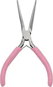 Acrylic UV Gel Tips Sculpting Tweezers Clip Nail Pincher Tool Kit, Stainless Steel Nail Shaping Nippers C Curve Nail Art Tools for Manicure and Pedicure