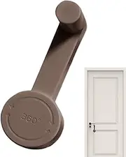 Door Lever Lock, Toddler Safety Handle Stopper, Petproof Childproof Adhesive Lock for Bathroom, Apartment Entry, Bedroom, Rental Properties, Commercial Buildings, Vacation Homes