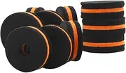 Yardwe 10pcs Drum Set Cymbals Felt Pads Set Anti-skid Drum Cushions Protects Cymbals from Damage Practical Percussion Accessories