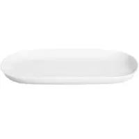 在飛比找PChome24h購物優惠-EXCELSA White白瓷淺餐盤(長23.2cm)