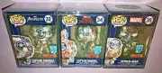 Funko POP ART SERIES SPIDER-MAN / CAPTAIN AMERICA / CAPTAIN MARVEL **NEW**
