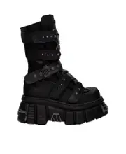 x New Rock Gamer boots 45,42 Black
