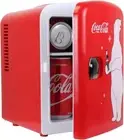 Cute Coca-Cola Polar Bear Mini Fridge - 4L Portable Cooler for Snacks & Drinks