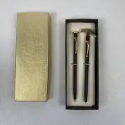 Vintage Hammer & Nail Pen Set IOB Made In USA Great Gift Carpenter Handyman RARE