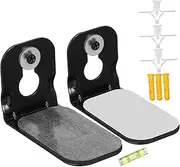 Gadpiparty 1 Pair Soundbar Wall Mount Bracket Speaker Holder with Adhesive for Secure Audio System Installation Design for Discreet Aesthetic Compatible with Various Decor Styles